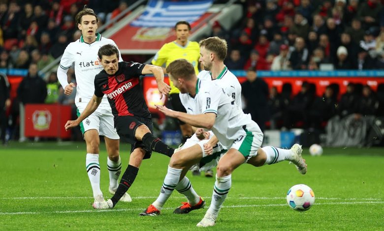 بث مباشر مباراة بوروسيا مونشنجلادباخ وباير ليفركوزن