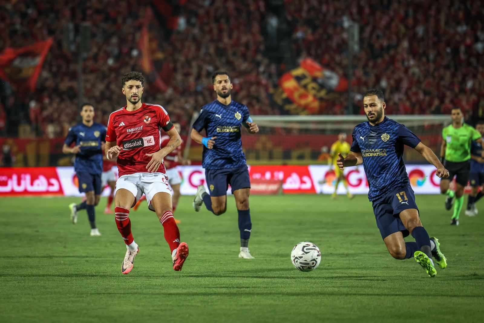 تفاصيل مباراة الأهلي وسيراميكا كليوباترا في الدوري المصري