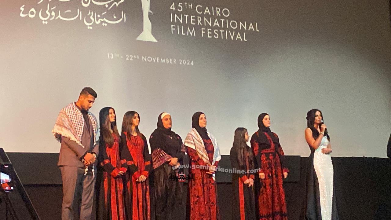 درة في القاهرة السينمائي برفقة أبطال وين صرنا