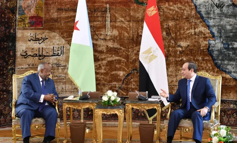 مصر وجيبوتي تتفقان على تعزيز التعاون في المجالات الاقتصادية واللوجستية