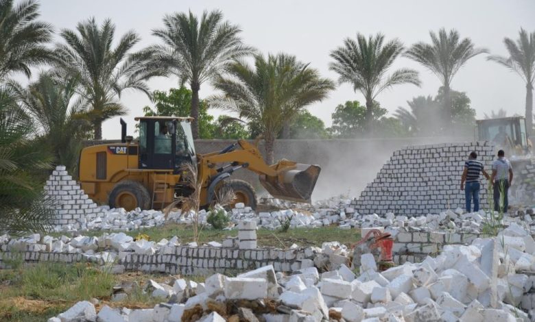 معدل تقنين واسترداد أراضي الدولة