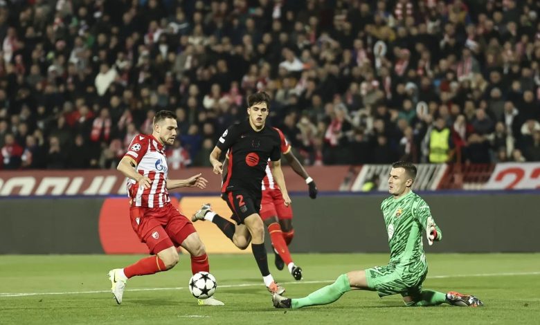 لاعب النجم الأحمر يسخر من ريال مدريد بعد مباراة برشلونة
