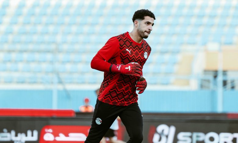 مصطفى شوبي رحارس منتخب مصر