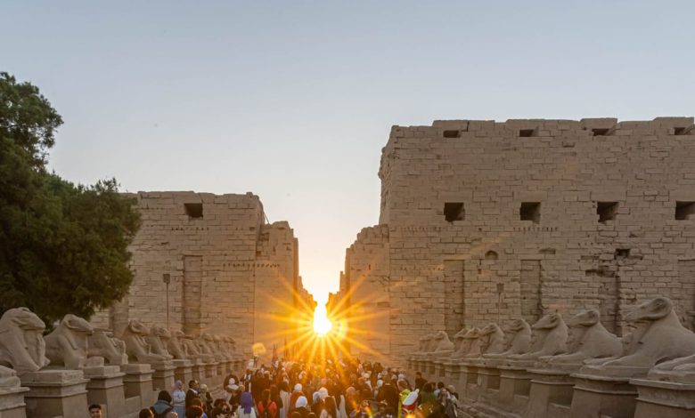 تعامد الشمس على معبد الكرنك