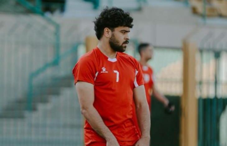رجب عمران لاعب طلائع الجيش