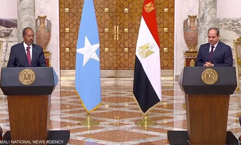 الصومال، حسن شيخ محمود، مصر، إثيوبيا، سد النهضة، نزاع النيل، فيلا الصومال، القرن الأفريقي، السياسة الخارجية الصومالية، التنافسات الجيوسياسية.