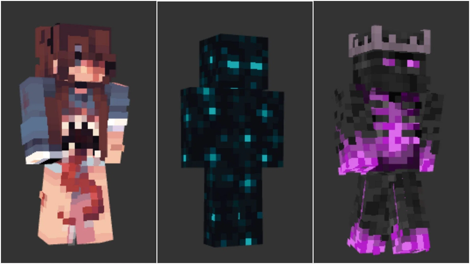 سكنات Minecraft كرتونية للأطفال