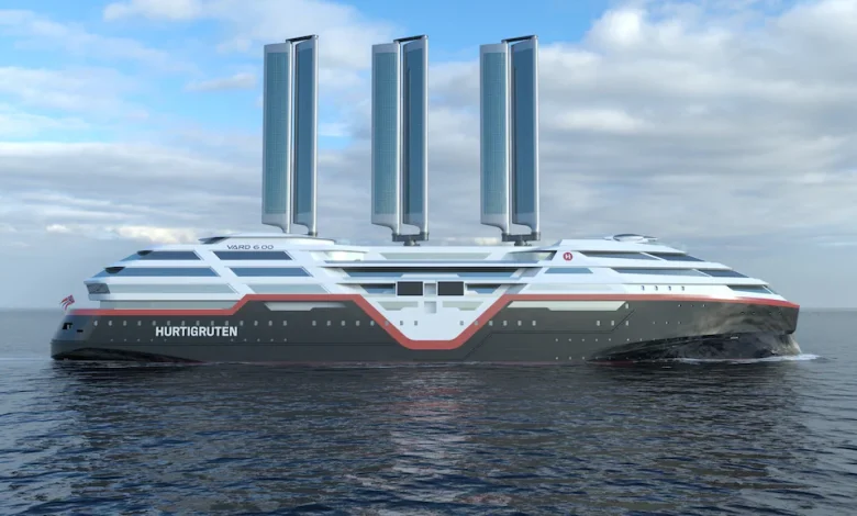سفن الرحلات البحرية الخالية من الانبعاثات، Hurtigruten، الرحلات البحرية المستدامة، مشروع Sea Zero، السفن الهجينة، إزالة الكربون البحري، السفر الصديق للبيئة، شراكة SINTEF، الرحلات البحرية التي تعمل بالطاقة الشمسية، السفن التي تعمل بالبطارية