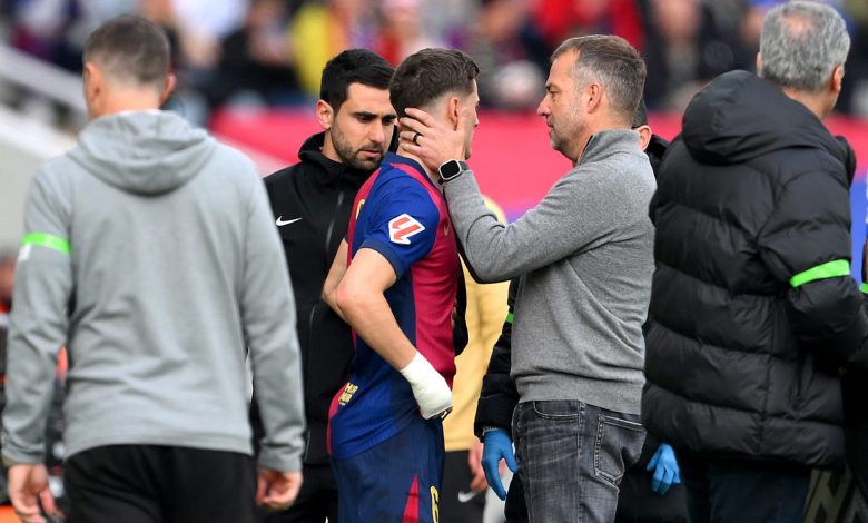 إصابة جافي لاعب برشلونة