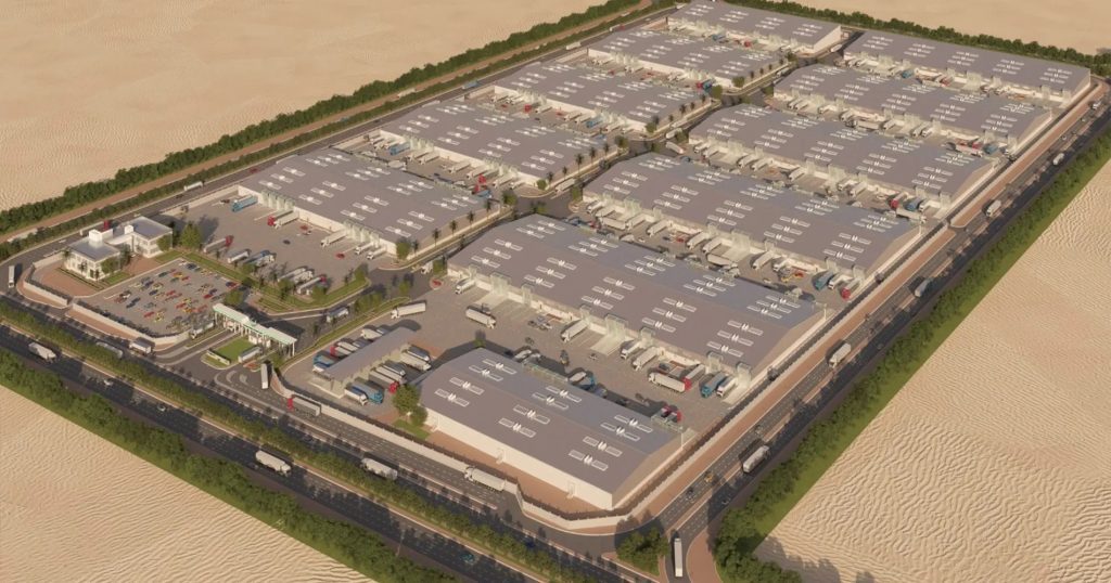 تصميم المنطقة اللوجستية لأحد الموانئ - أرشيفية