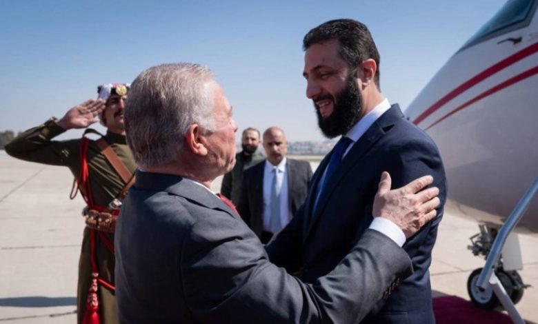 رئيس سوريا يزور الأردن..ما الملفات المطروحة على مائدة الشرع والملك عبد الله ؟
