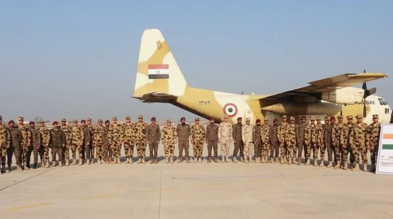 التدريب المصري الهندي المشترك إعصار 3