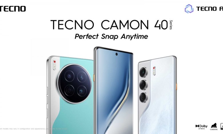 مواصفات Tecno Camon 40.. شاشة AMOLED بتردد 120Hz