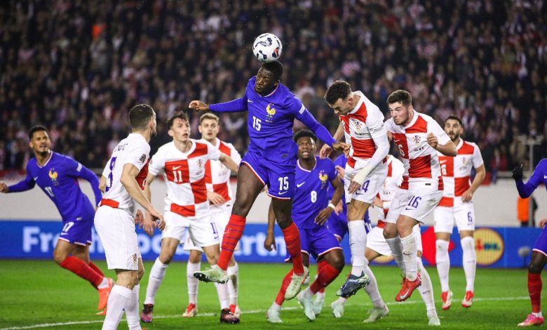 مباراة فرنسا ضد كروانيا