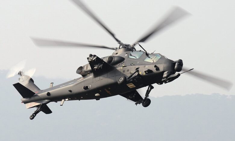 باكستان مروحية Z-10 الصين أمريكا