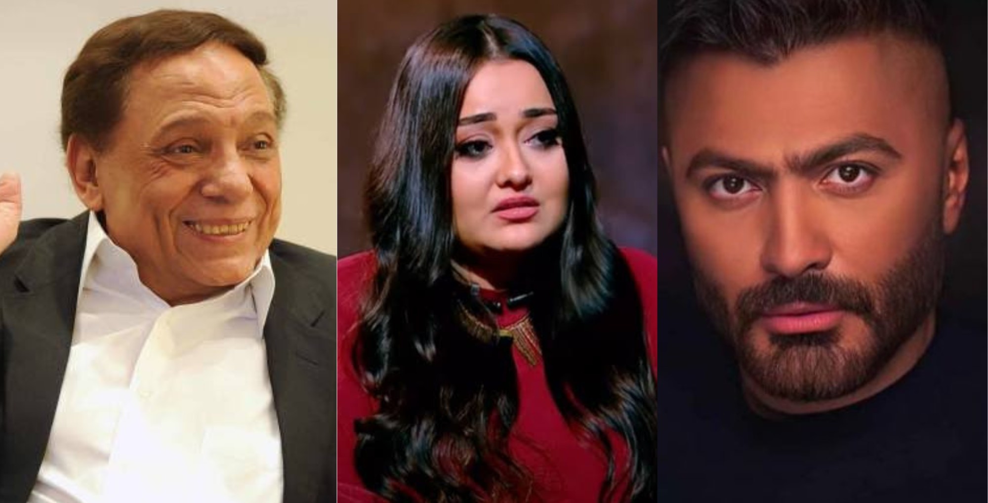 النشرة الفنية| تعليق تامر حسني على حادث قصر البارون وغياب عادل إمام عن حفل زفاف ابنة شقيقه