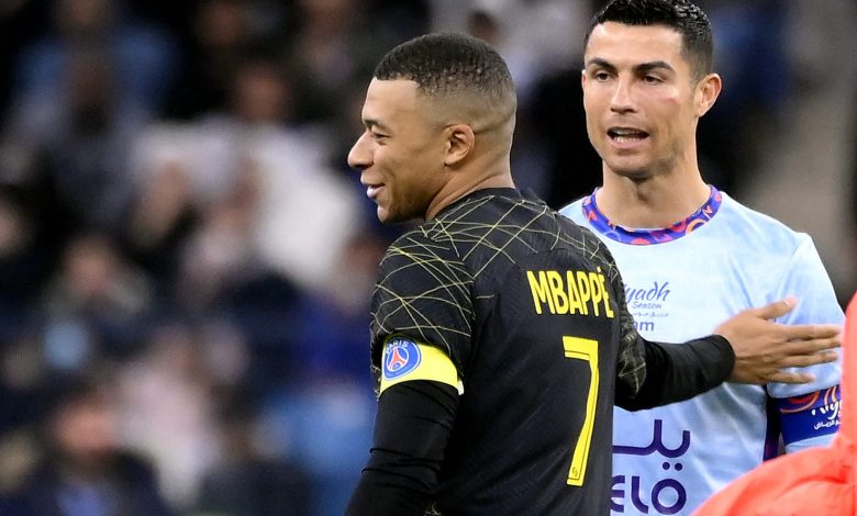 رونالدو ومبابي ريال مدريد