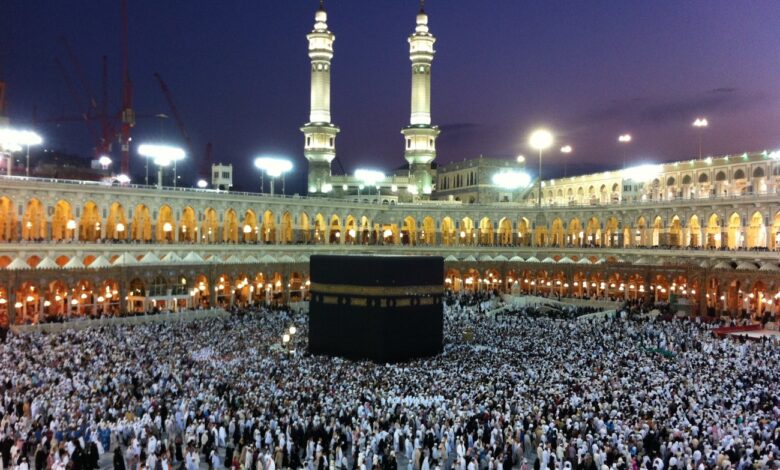 أثناء أداء العمرة - صورة أرشيفية