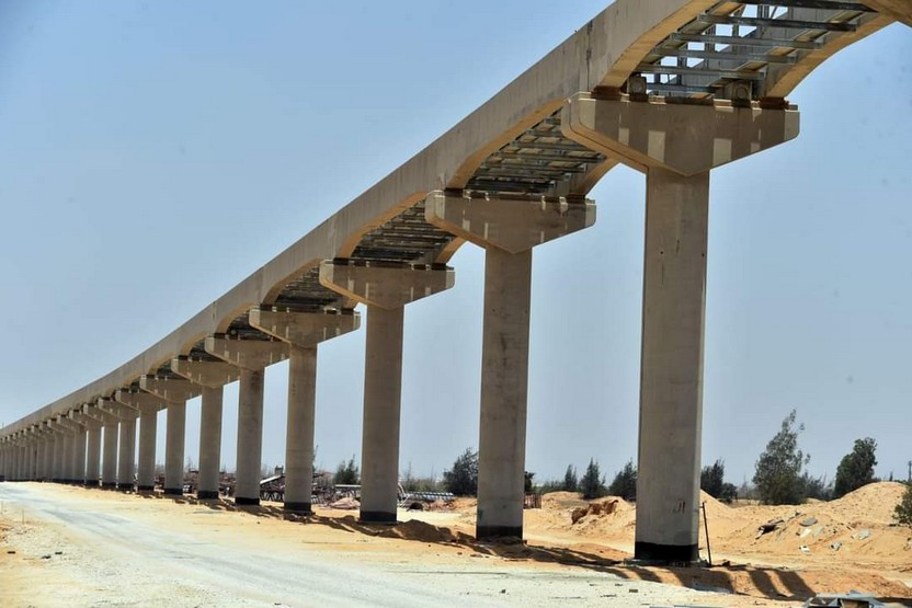 مشروع المونوريل في الجيزة - أرشيفية
