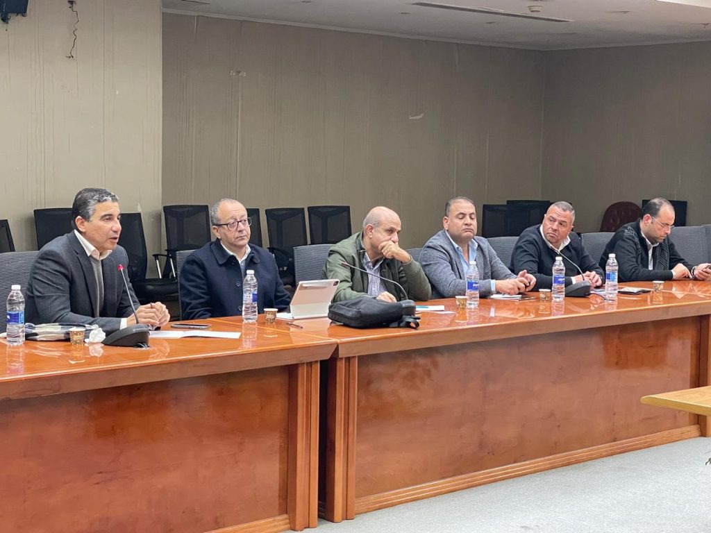 جانب من اجتماع المجلس التصديري للأثاث