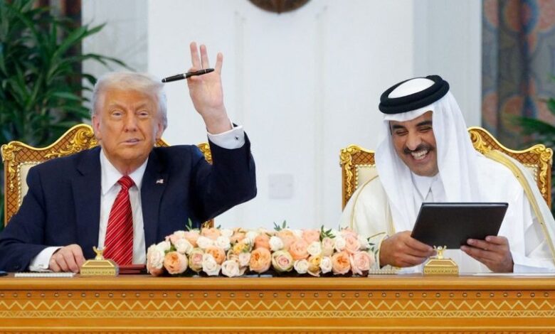قطر وأمريكا