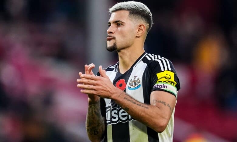برونو غيماريش لاعب نيوكاسل يونايتد