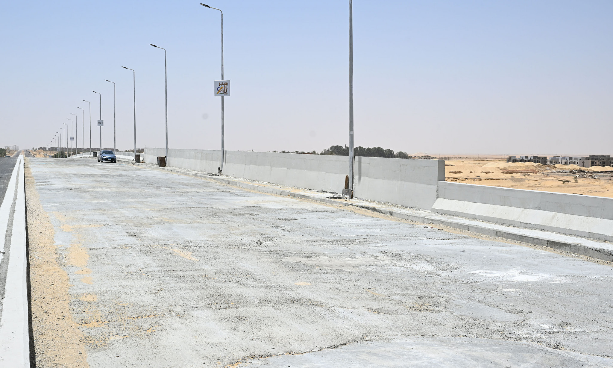 المشروعات الجارية بمنطقة الحزام الأخضر بالسادس من أكتوبر