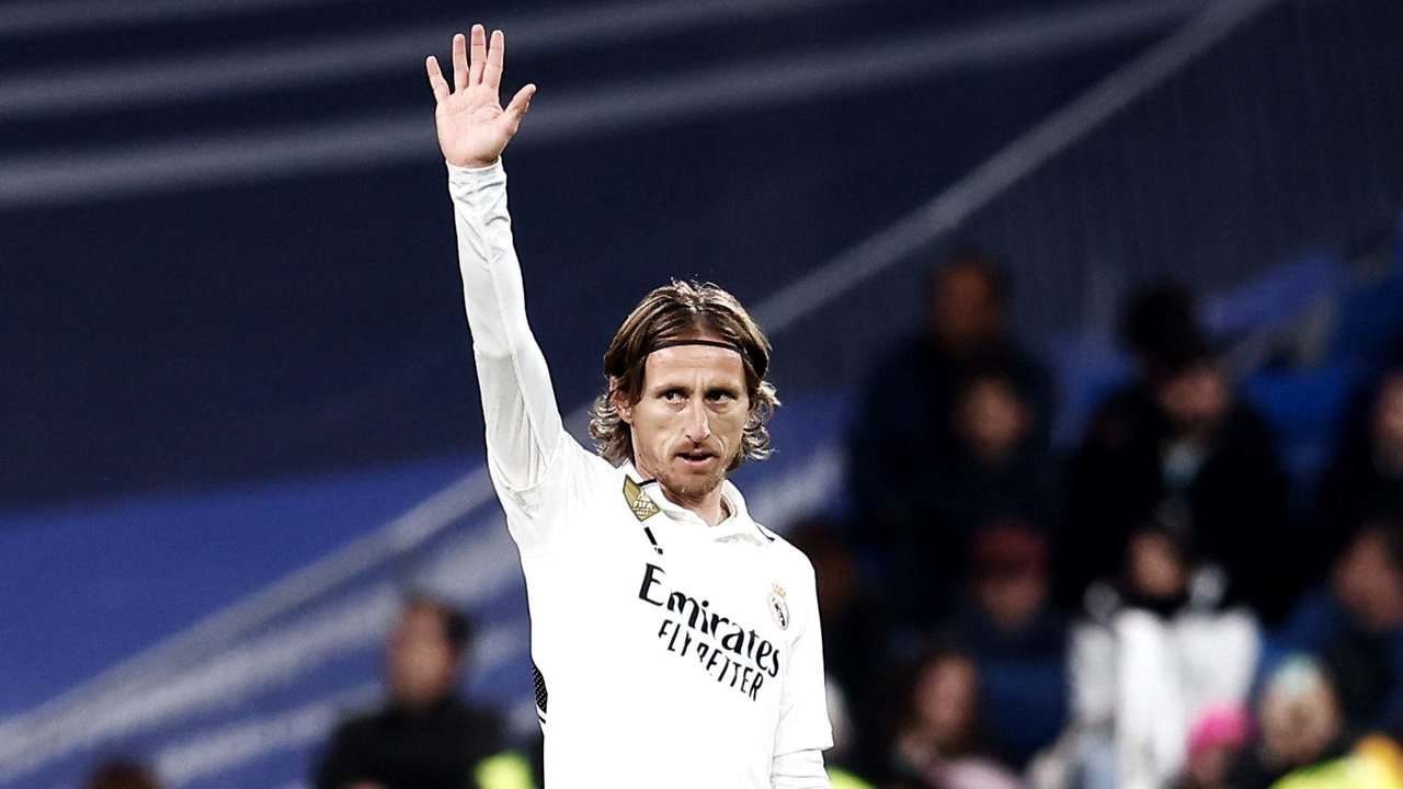 لوكا مودريتش لاعب ريال مدريد