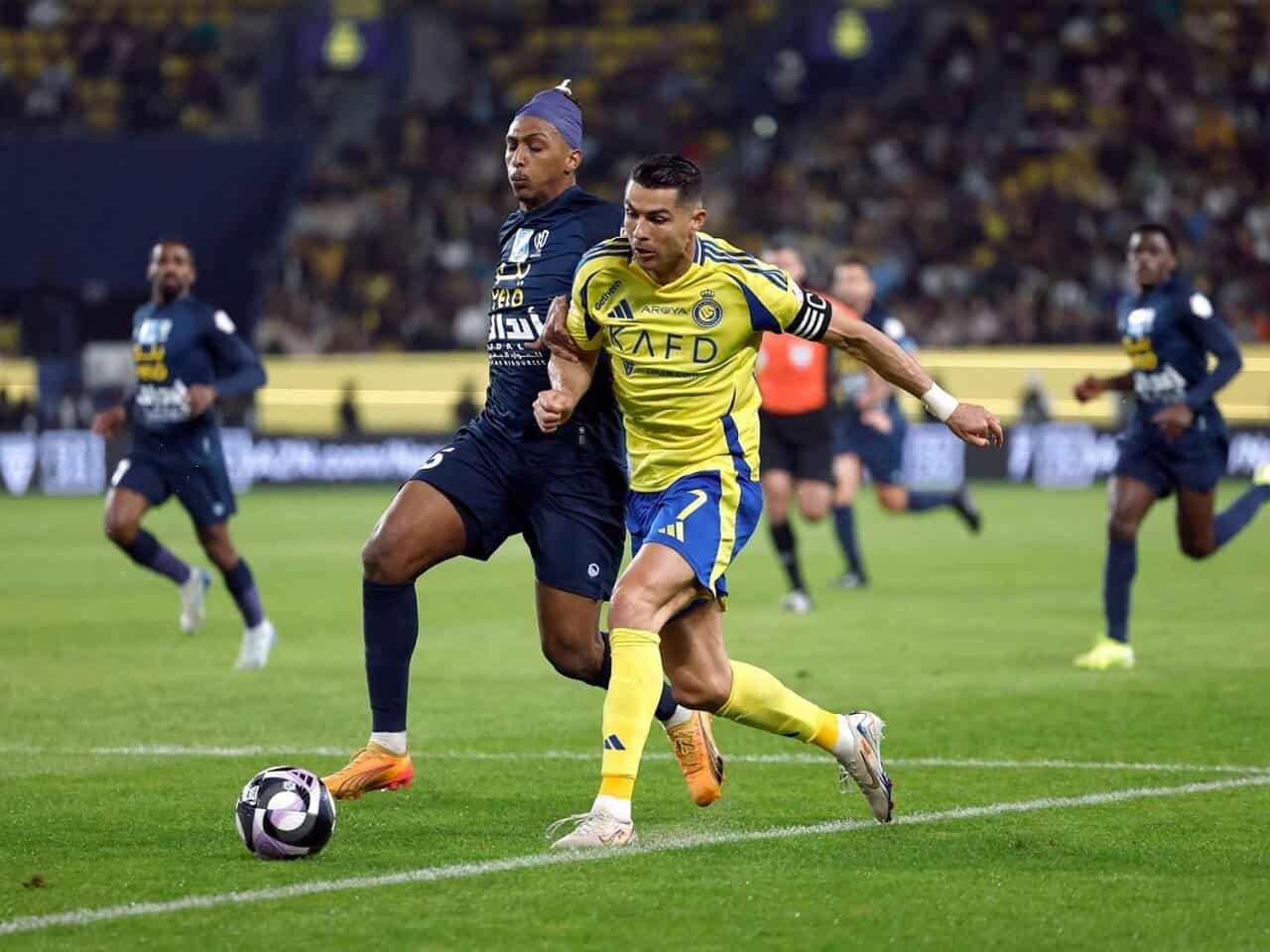 مباراة النصر ضد الأخدود