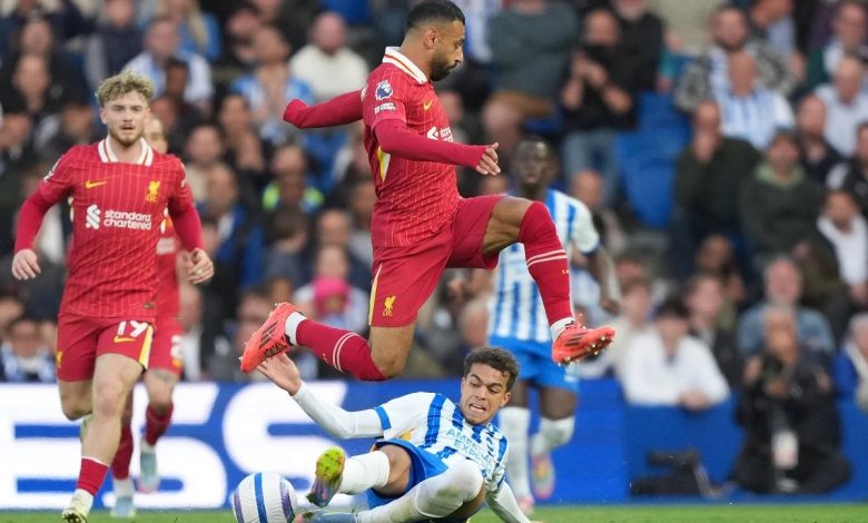 مباراة ليفربول ضد كريستال بالاس - محمد صلاح