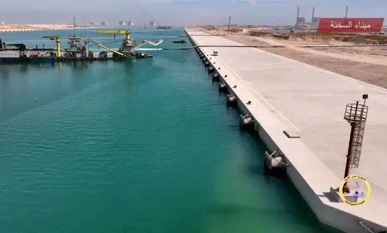 مشروع تطوير ميناء السخنة