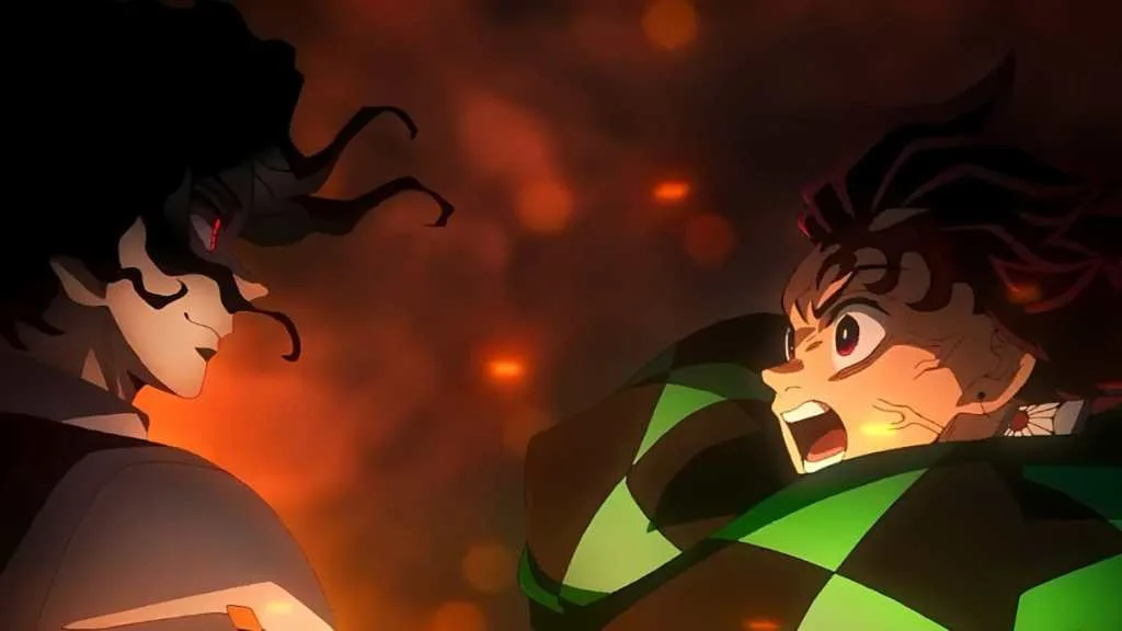 فيلم Demon Slayer: Kimetsu no Yaiba Infinity Castle.. معركة نارية بين تانجيرو وموزان كيبوتسوجي في الإعلان الترويجي