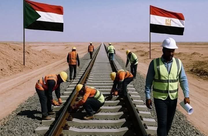 الربط السككي بين مصر والسودان