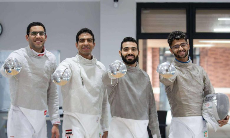 منتخب مصر لسلاح السيف رجال