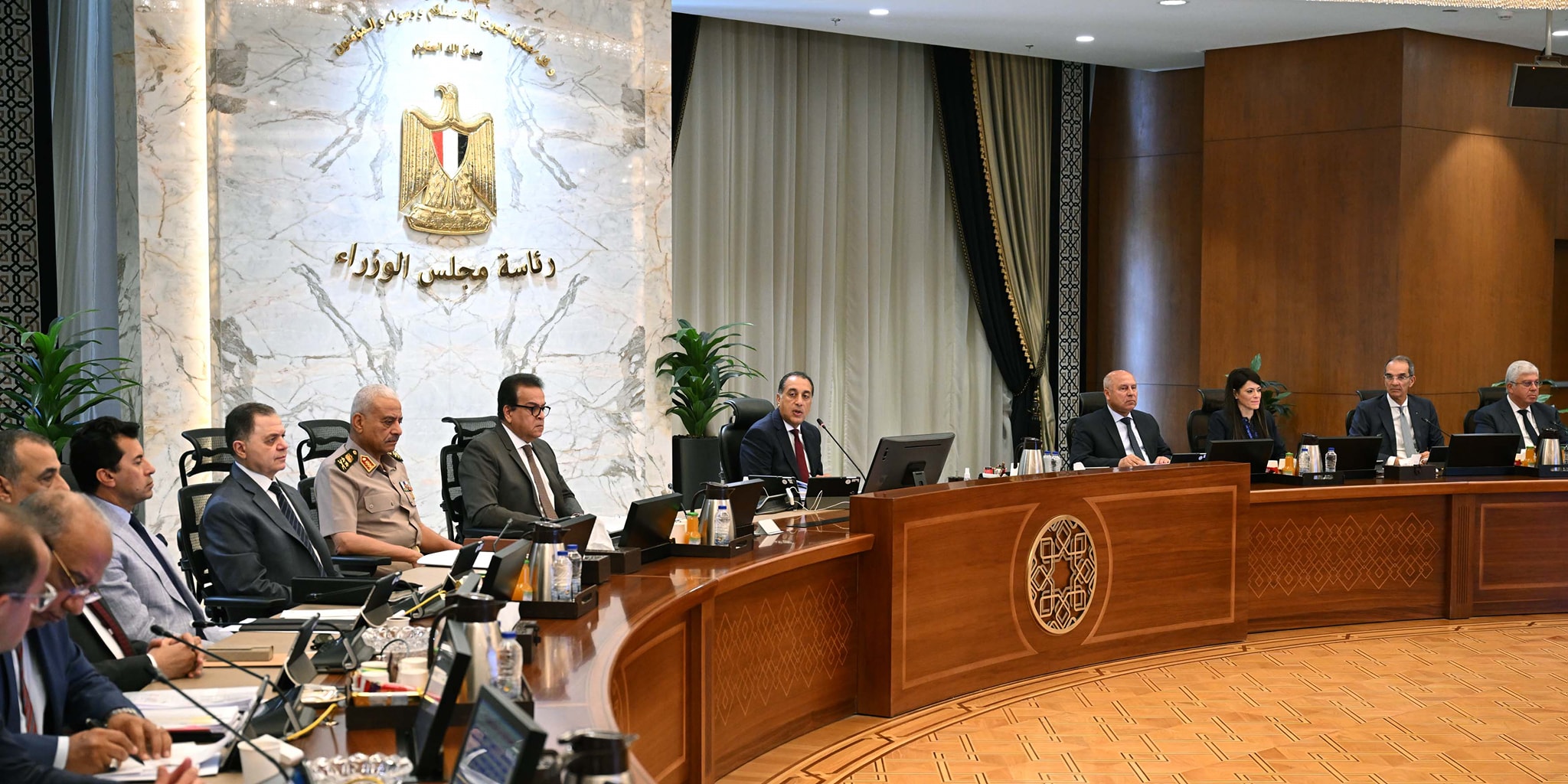 اجتماع مجلس الوزراء برئاسة الدكتور مصطفى مدبولي