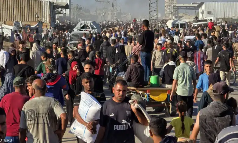مراكز المساعدات في غزة