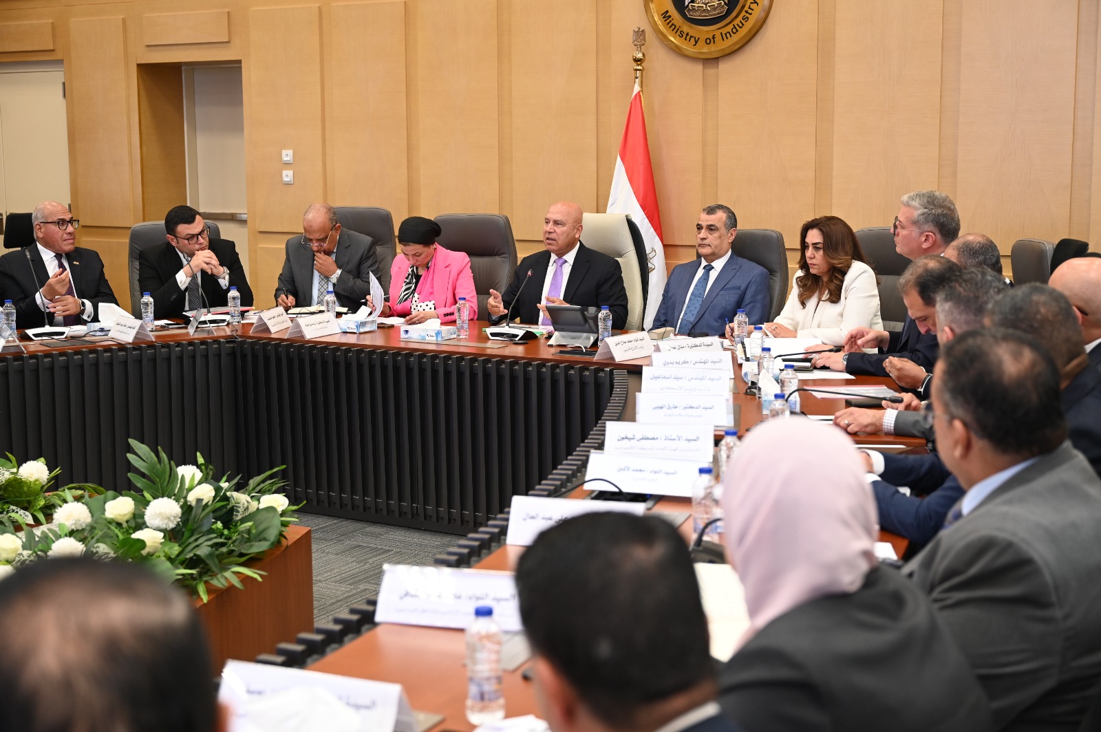 جانب من الاجتماع السادس والعشرين للمجموعة الوزارية للتنمية الصناعية