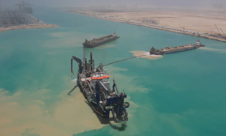 مشروع تطوير ميناء السخنة