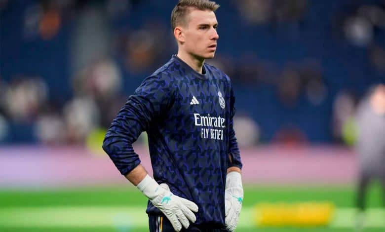 أندري لونين حارس مرمى ريال مدريد