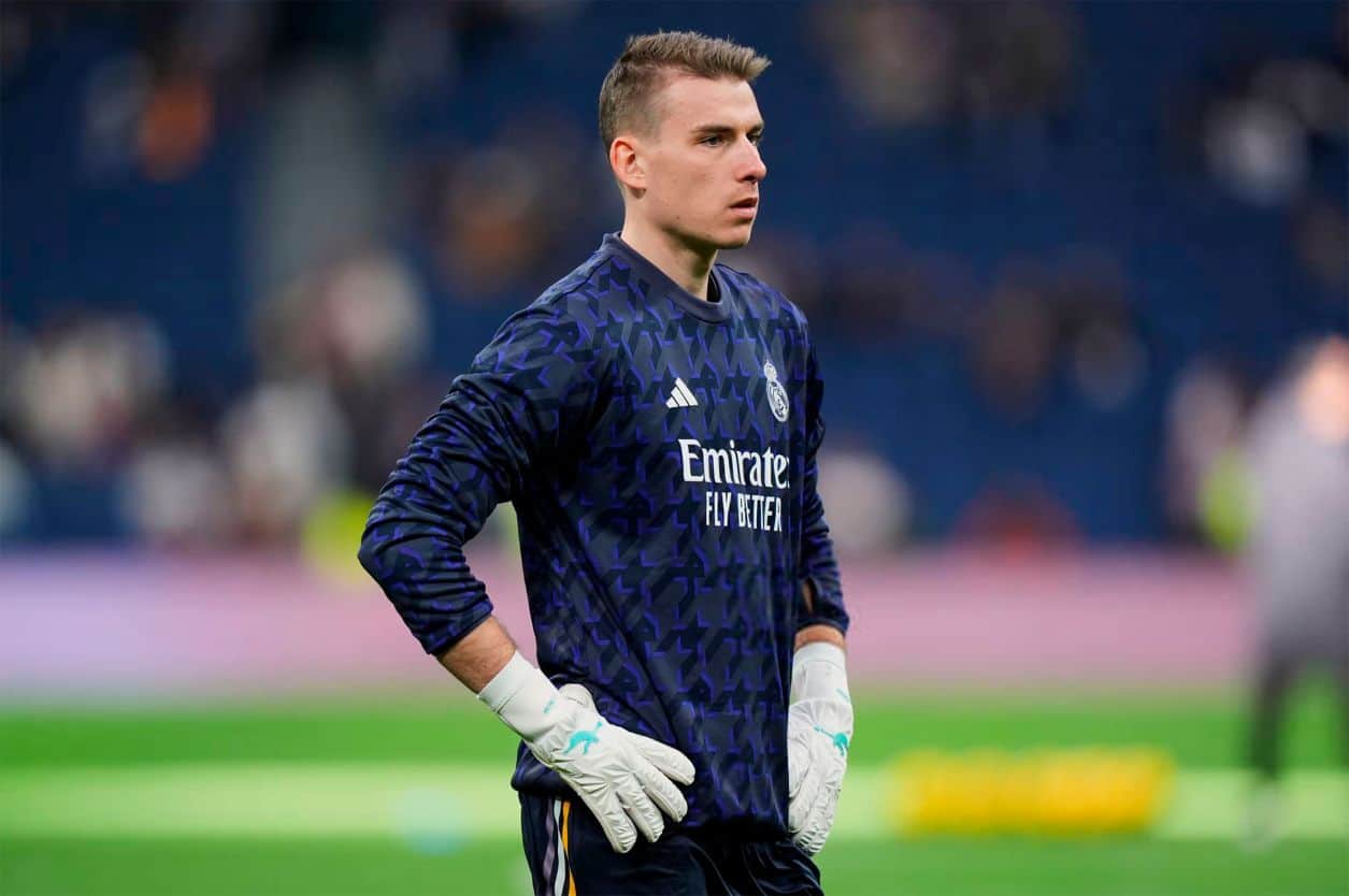 أندري لونين حارس مرمى ريال مدريد