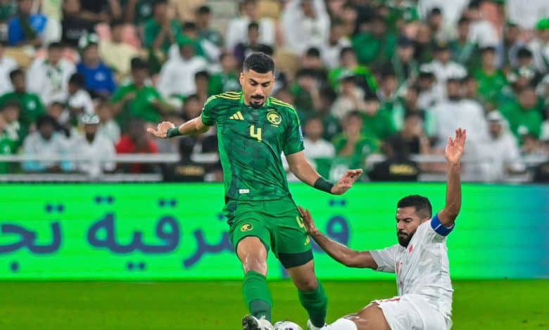 مباراة البحرين ضد السعودية مباشر