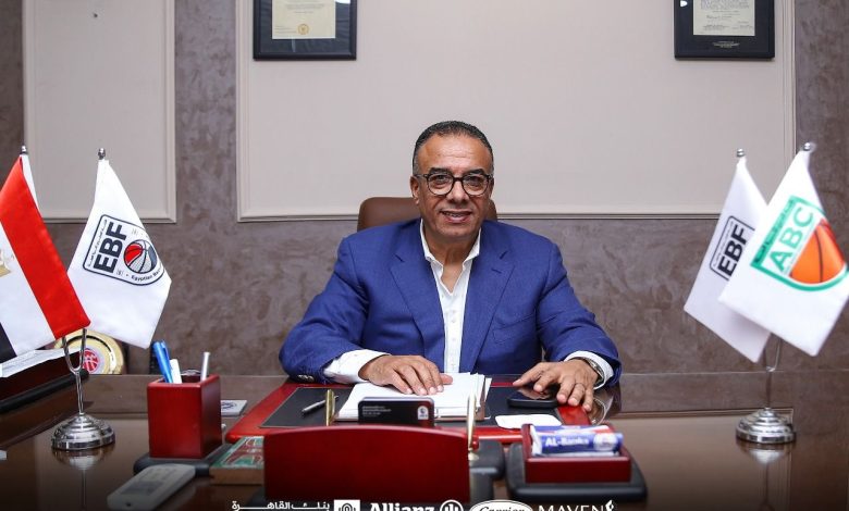 عمرو مصيلحي رئيس اتحاد السلة