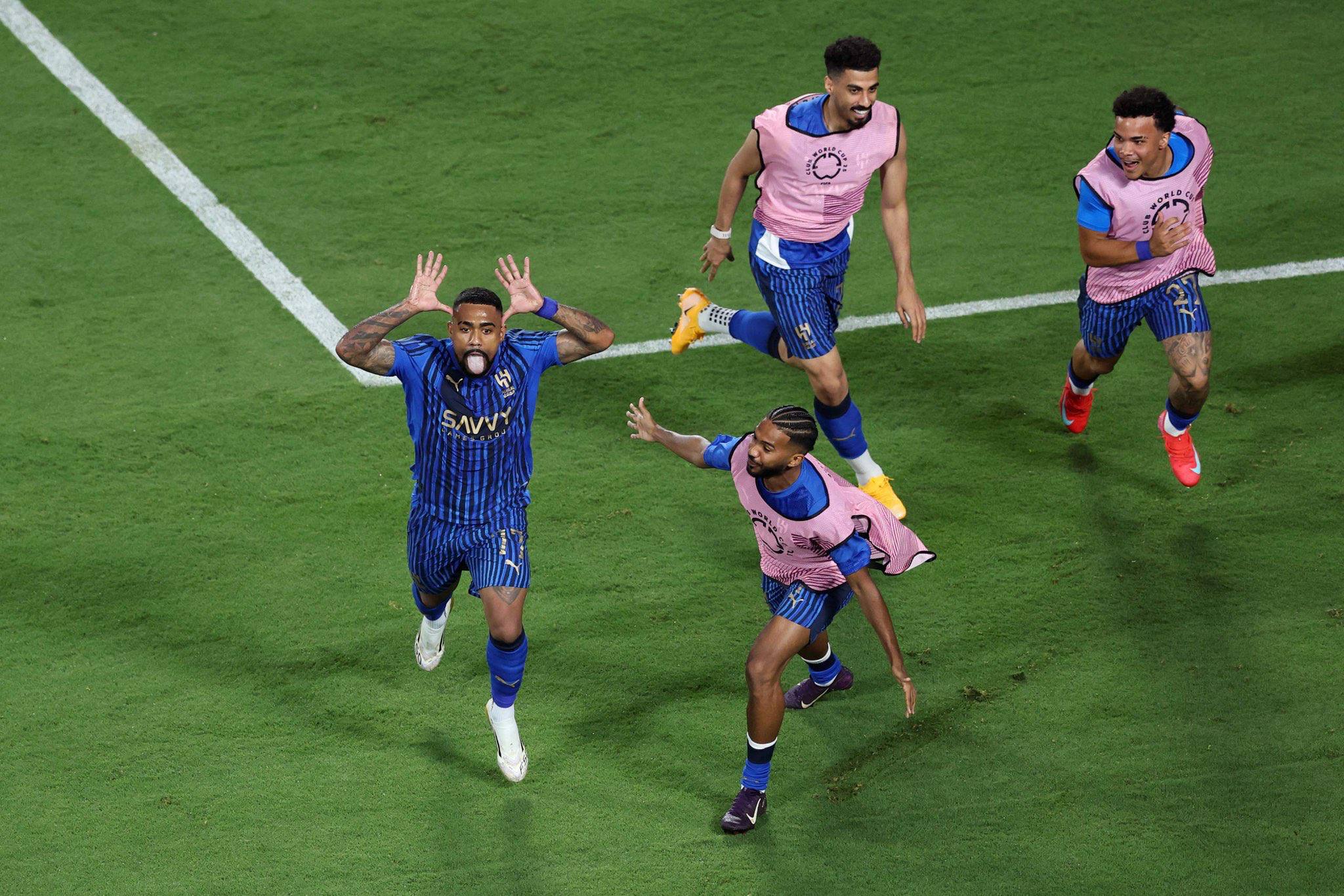 مالكوم هدف مانشستر سيتي الهلال كأس العالم للأندية