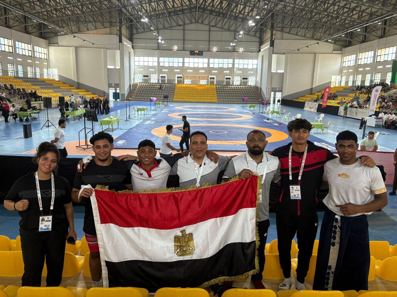 منتخب مصر للمصارعة