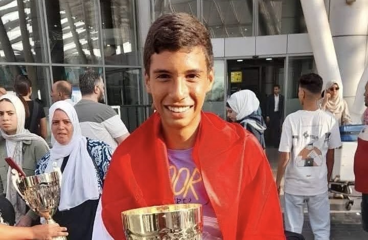 محمد جنيدي بطل مصر في التنس