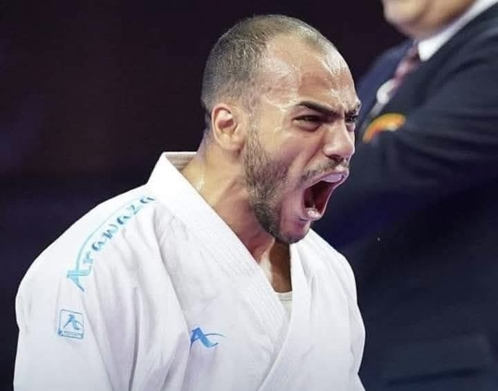 عبد الله ممدوح بطل مصر في الكاراتيه
