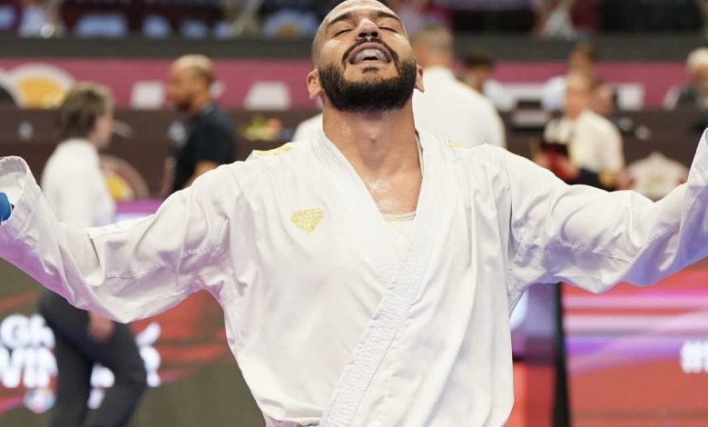 عبد الله ممدوح بطل مصر في الكاراتيه