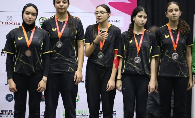 منتخب ناشئات تنس الطاولة تحت 15 عام