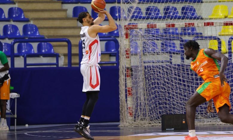 إسماعيل مسعود لاعب منتخب السلة