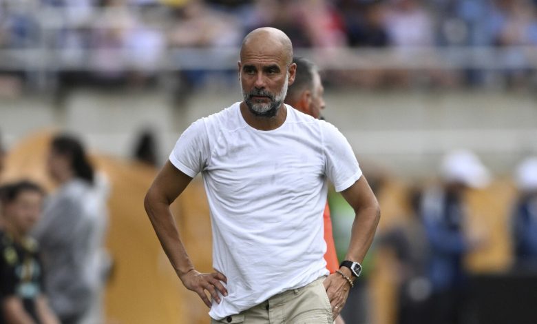 بيب جوارديولا مدرب مانشستر سيتي
